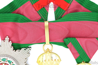Royal Hungarian Order of Saint Stephen Medal Set – 3-Piece Replica