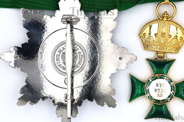 Royal Hungarian Order of Saint Stephen Medal Set – 3-Piece Replica