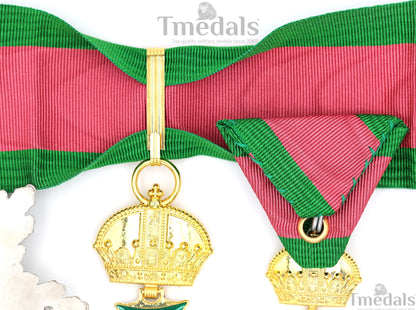 Royal Hungarian Order of Saint Stephen Medal Set – 3-Piece Replica