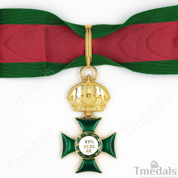 Royal Hungarian Order of Saint Stephen Commander’s Cross Medal – Replica