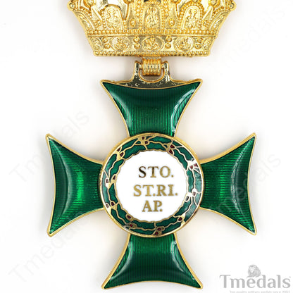 Royal Hungarian Order of Saint Stephen Commander’s Cross Medal – Replica