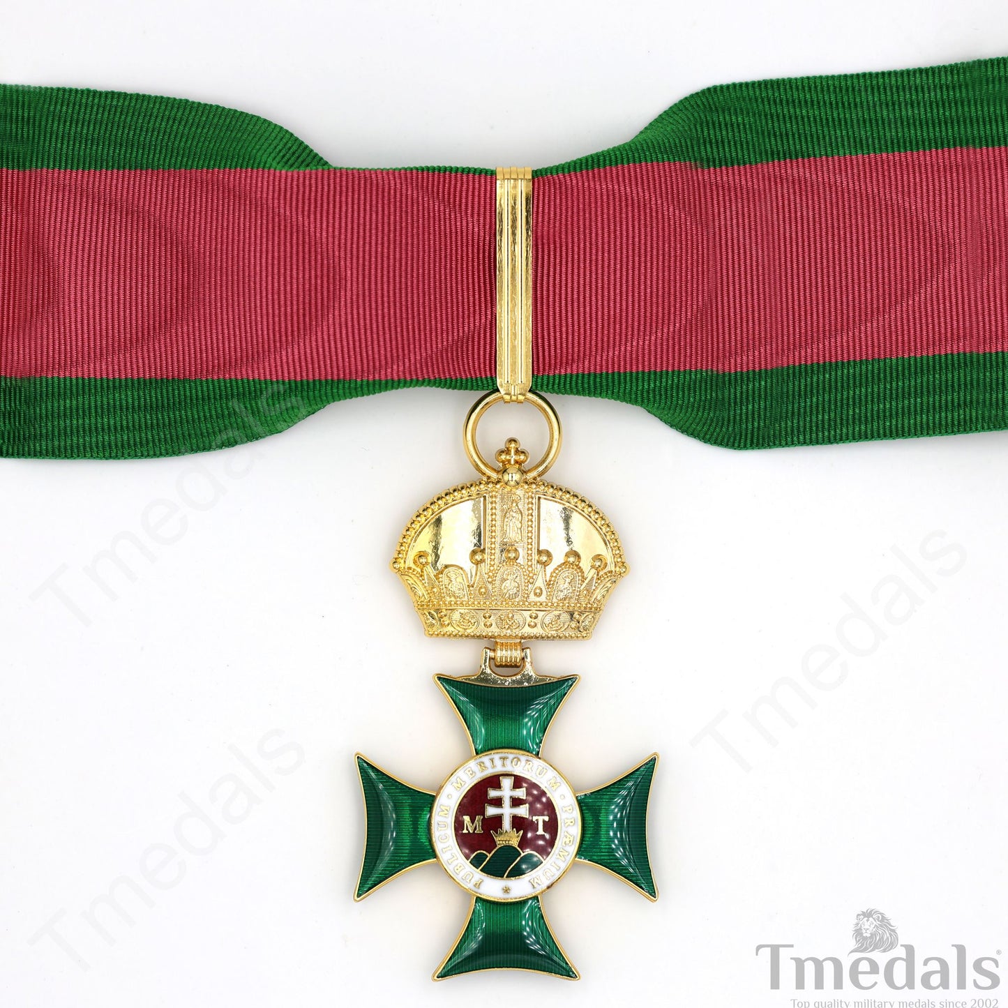Royal Hungarian Order of Saint Stephen Commander’s Cross Medal – Replica