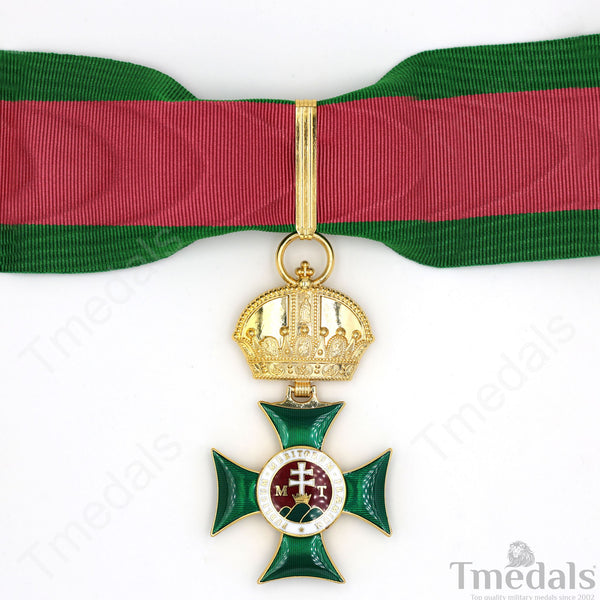 Royal Hungarian Order of Saint Stephen Commander’s Cross Medal – Replica