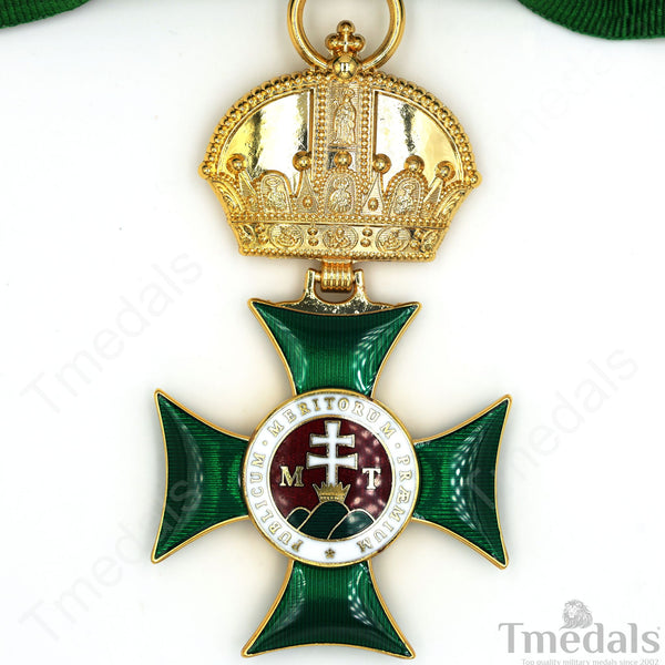Royal Hungarian Order of Saint Stephen Commander’s Cross Medal – Replica