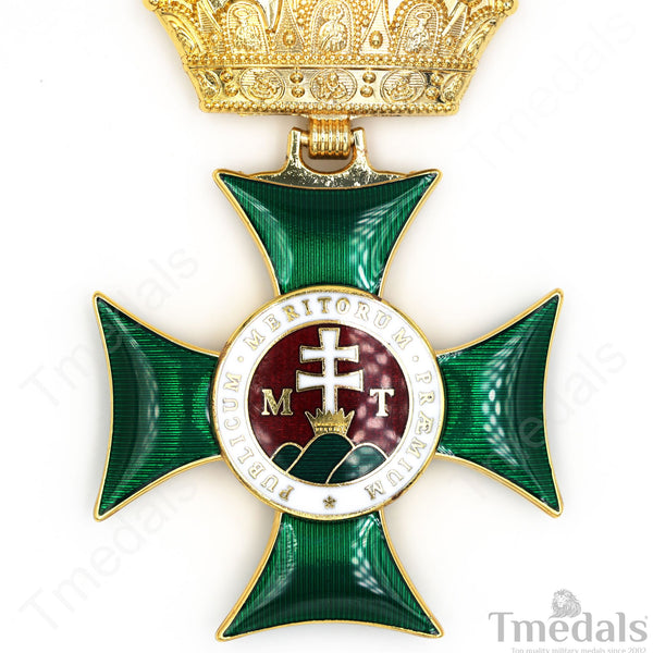 Royal Hungarian Order of Saint Stephen Commander’s Cross Medal – Replica