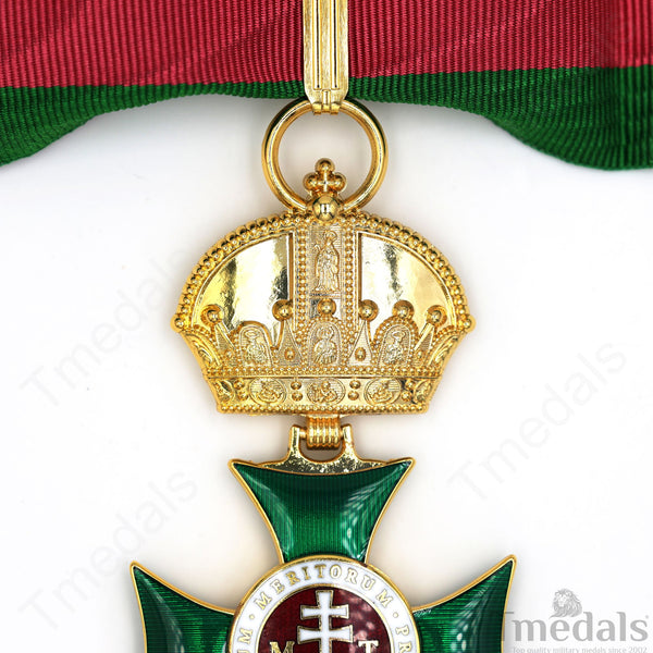 Royal Hungarian Order of Saint Stephen Commander’s Cross Medal – Replica