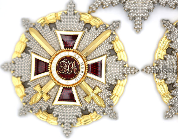 Austrian Imperial Order of Leopold Grand Cross Set – 3 Variants Replica