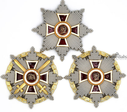 Austrian Imperial Order of Leopold Grand Cross Set – 3 Variants Replica