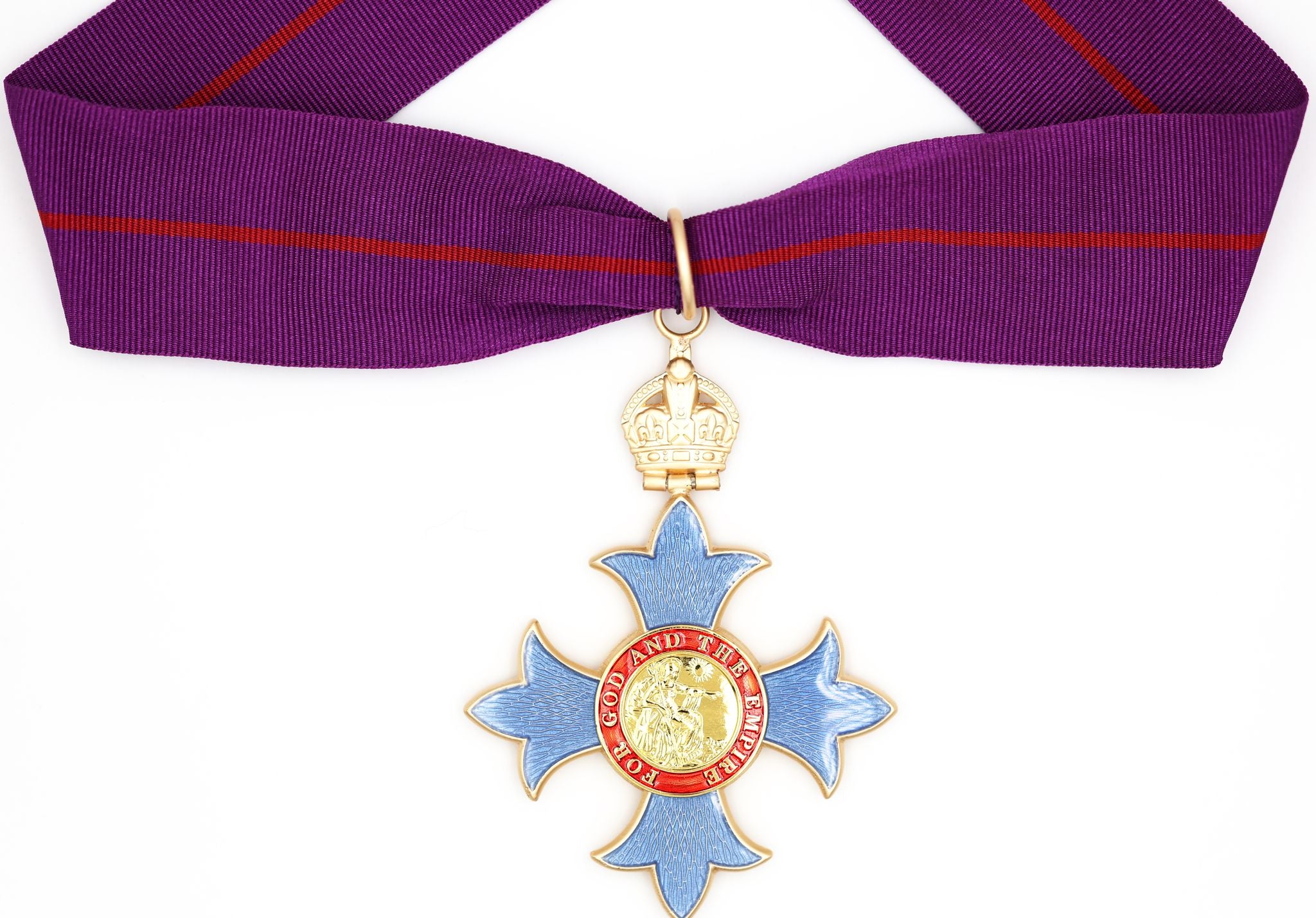 UK CBE Commander Neck Badge (Military) 1917–1936 George V United Kingdom Replica