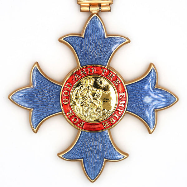 UK CBE Commander Neck Badge (Military) 1917–1936 George V United Kingdom Replica