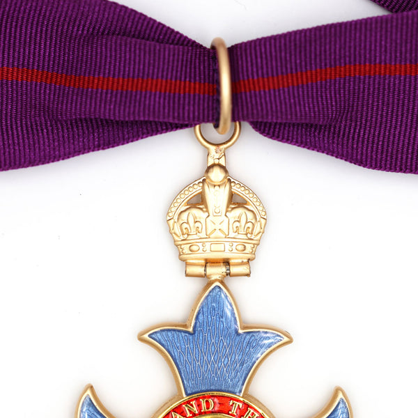 UK CBE Commander Neck Badge (Military) 1917–1936 George V United Kingdom Replica