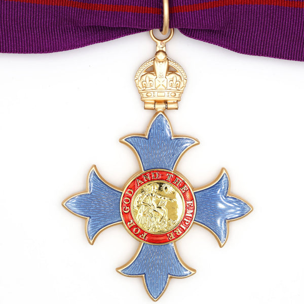 UK CBE Commander Neck Badge (Military) 1917–1936 George V United Kingdom Replica