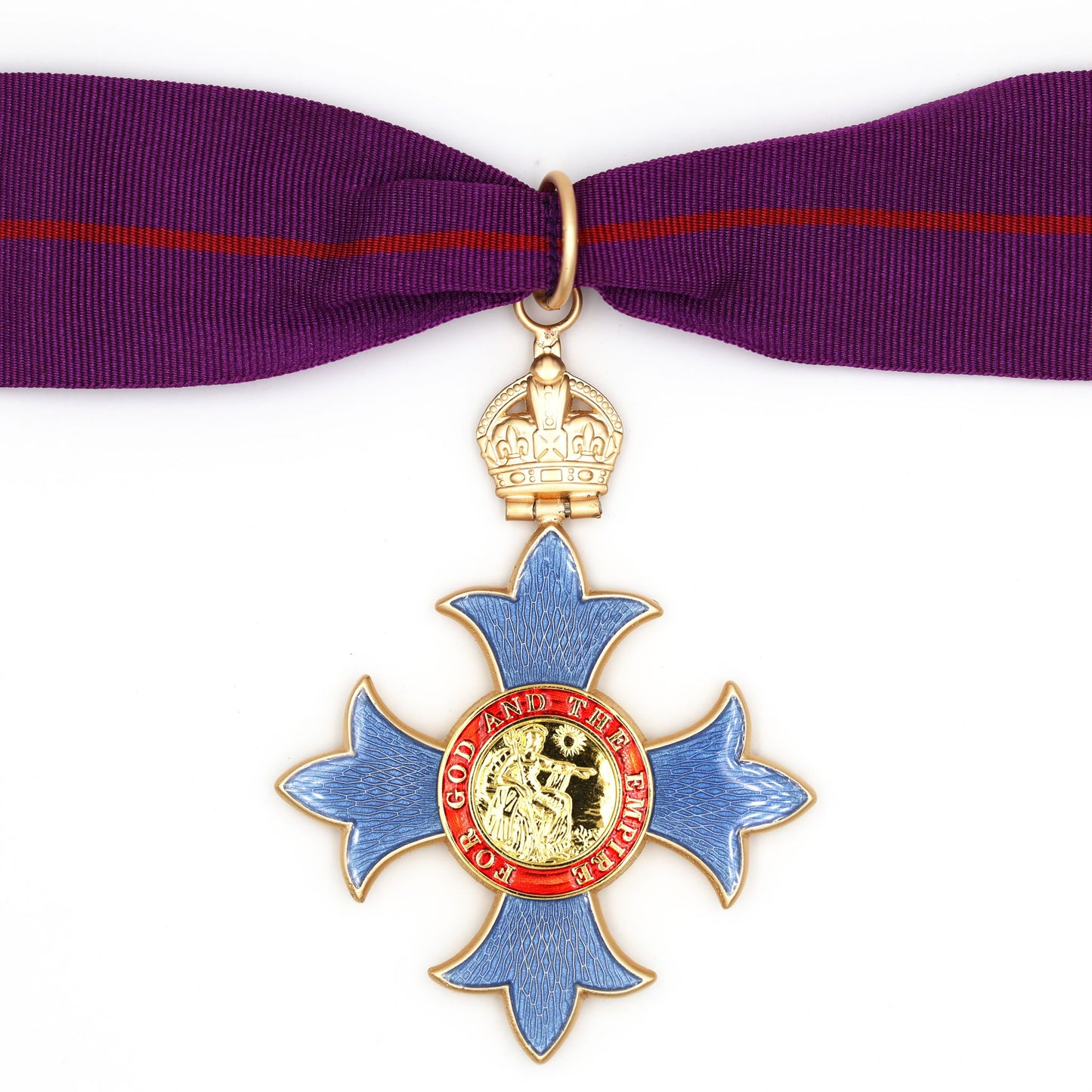 UK CBE Commander Neck Badge (Military) 1917–1936 George V United Kingdom Replica