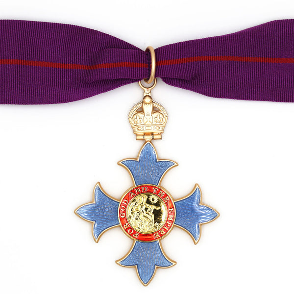 UK CBE Commander Neck Badge (Military) 1917–1936 George V United Kingdom Replica