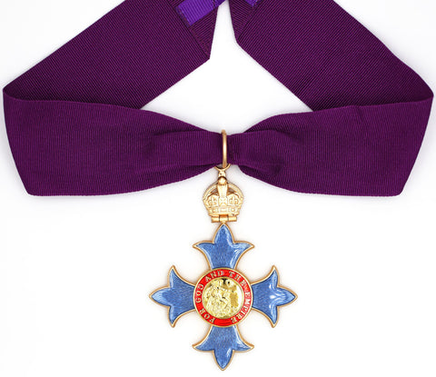 CBE Commander Neck Badge (Civil) 1917–1936 – George V Brass Replica