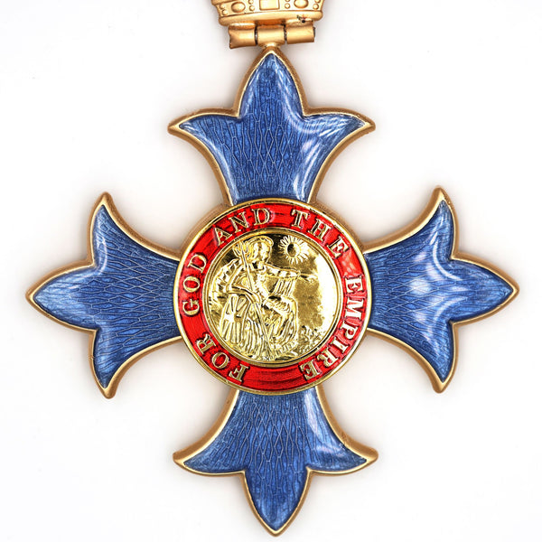 CBE Commander Neck Badge (Civil) 1917–1936 – George V Brass Replica