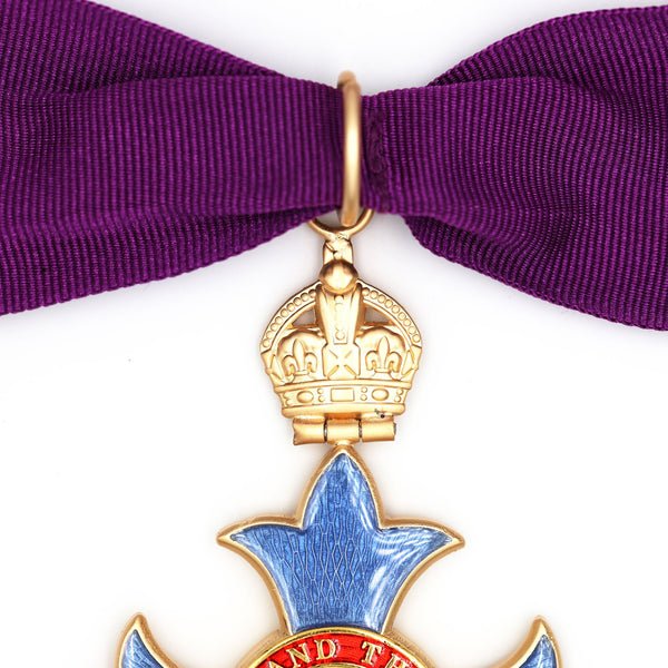 CBE Commander Neck Badge (Civil) 1917–1936 – George V Brass Replica