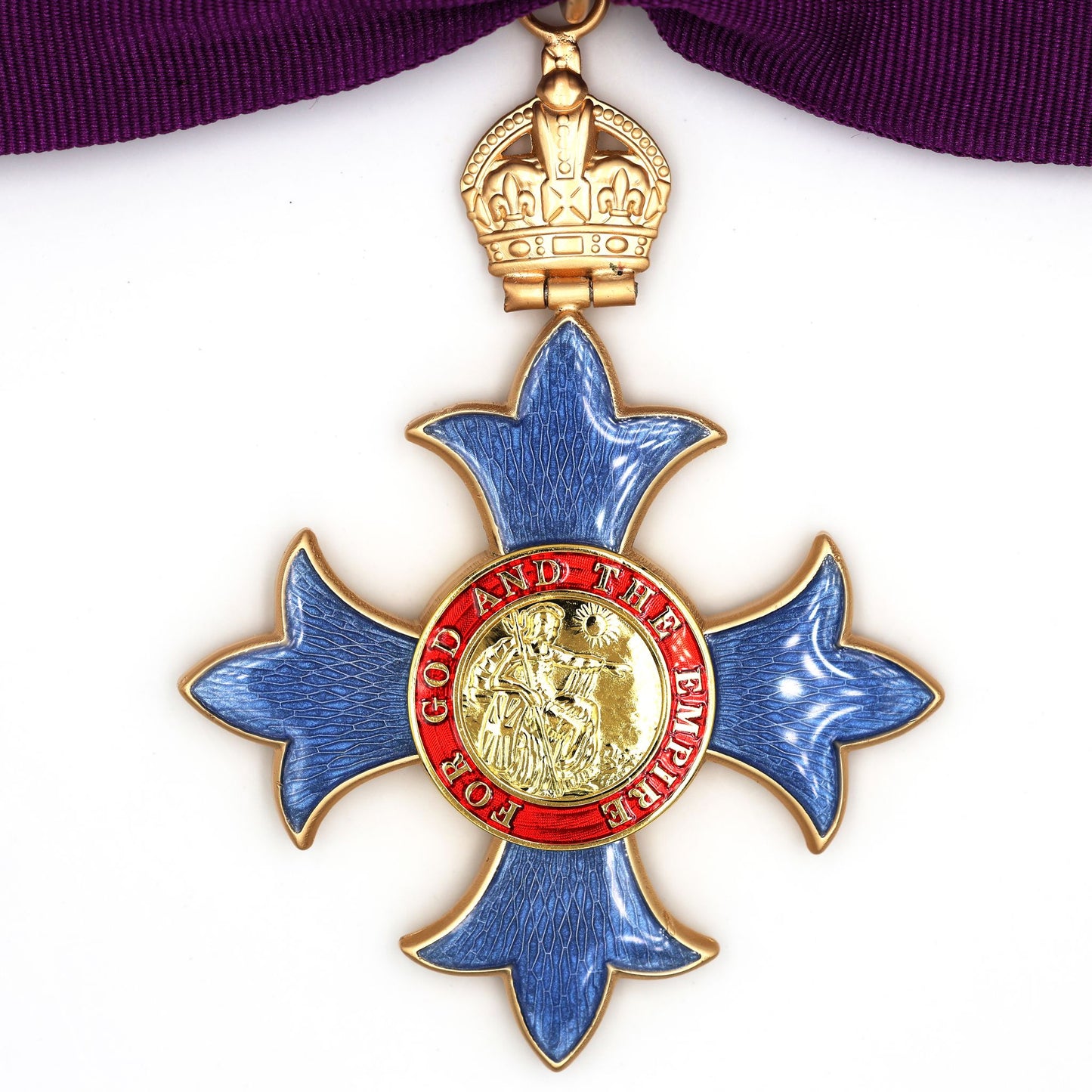 CBE Commander Neck Badge (Civil) 1917–1936 – George V Brass Replica