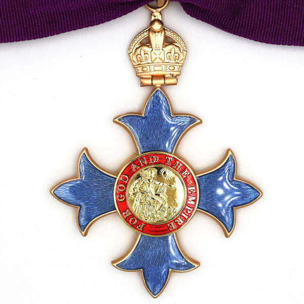 CBE Commander Neck Badge (Civil) 1917–1936 – George V Brass Replica