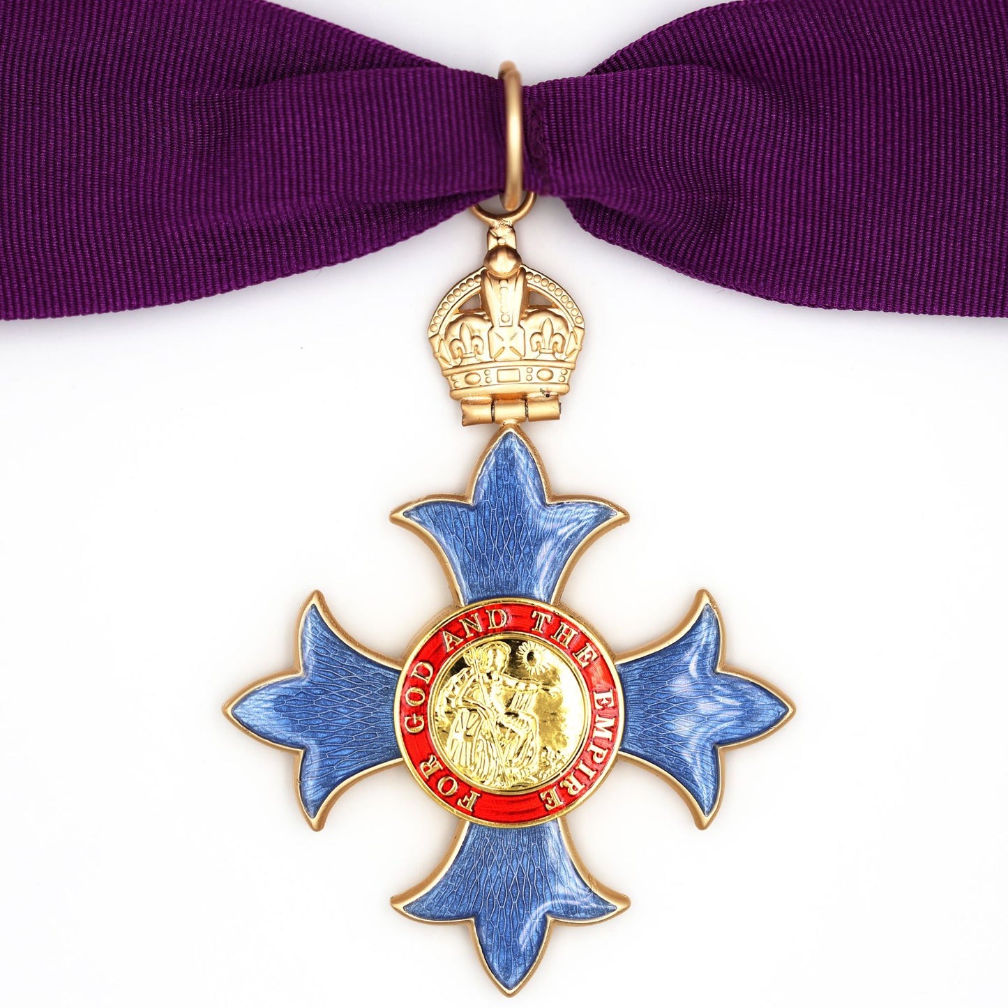 CBE Commander Neck Badge (Civil) 1917–1936 – George V Brass Replica