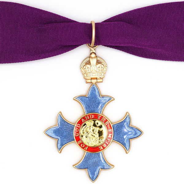 CBE Commander Neck Badge (Civil) 1917–1936 – George V Brass Replica