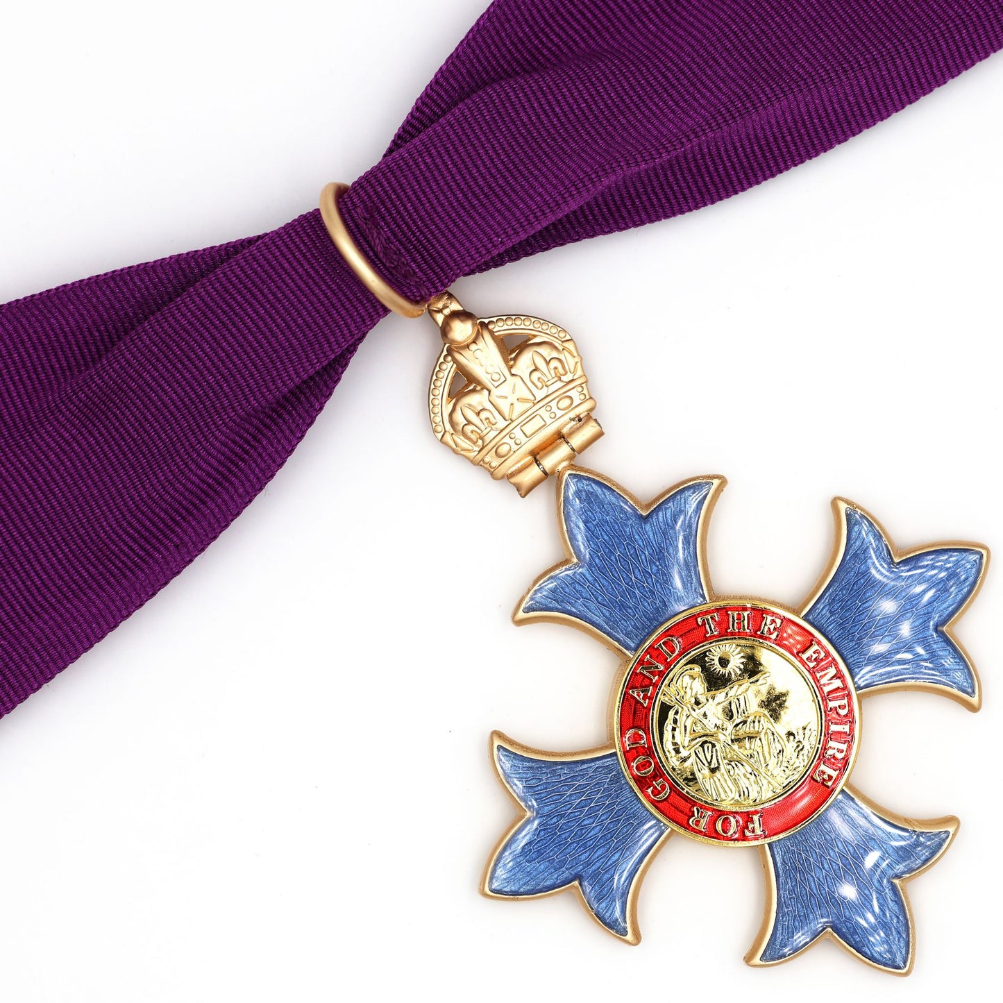CBE Commander Neck Badge (Civil) 1917–1936 – George V Brass Replica