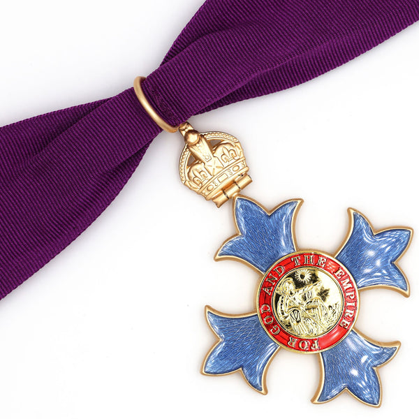 CBE Commander Neck Badge (Civil) 1917–1936 – George V Brass Replica