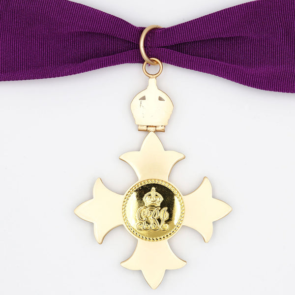 CBE Commander Neck Badge (Civil) 1917–1936 – George V Brass Replica
