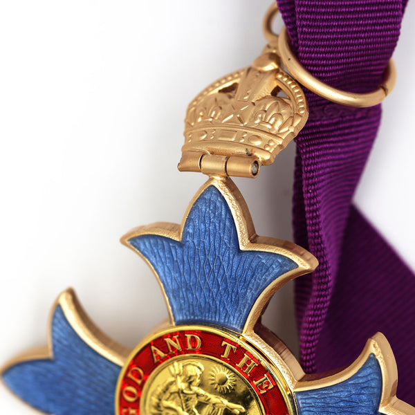 CBE Commander Neck Badge (Civil) 1917–1936 – George V Brass Replica