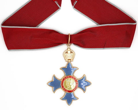 UK Order of the British Empire – CBE (Civil) Neck Badge, Post-1936 Replica