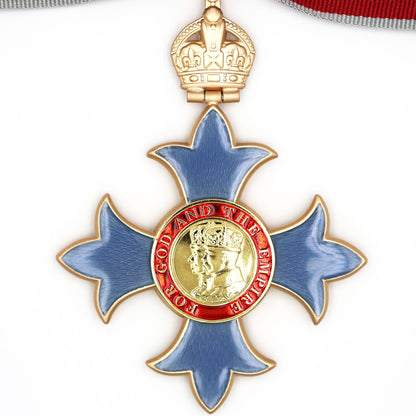 UK Order of the British Empire – CBE (Civil) Neck Badge, Post-1936 Replica