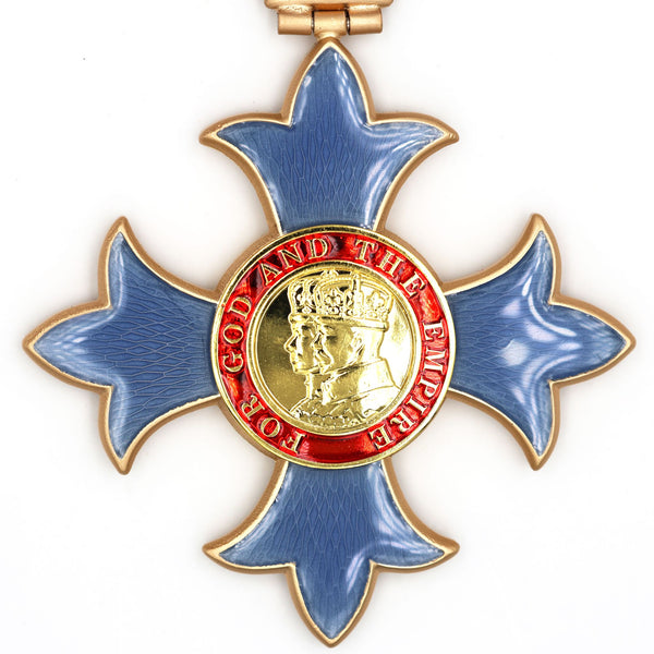 UK Order of the British Empire – CBE (Civil) Neck Badge, Post-1936 Replica