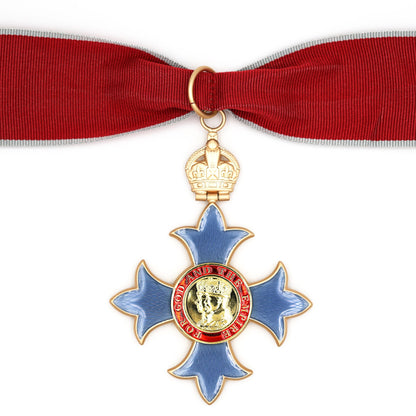 UK Order of the British Empire – CBE (Civil) Neck Badge, Post-1936 Replica