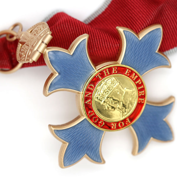 UK Order of the British Empire – CBE (Civil) Neck Badge, Post-1936 Replica