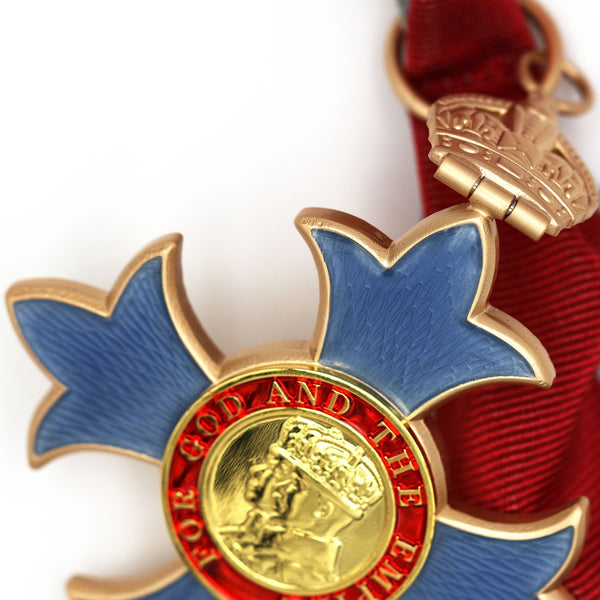 UK Order of the British Empire – CBE (Civil) Neck Badge, Post-1936 Replica