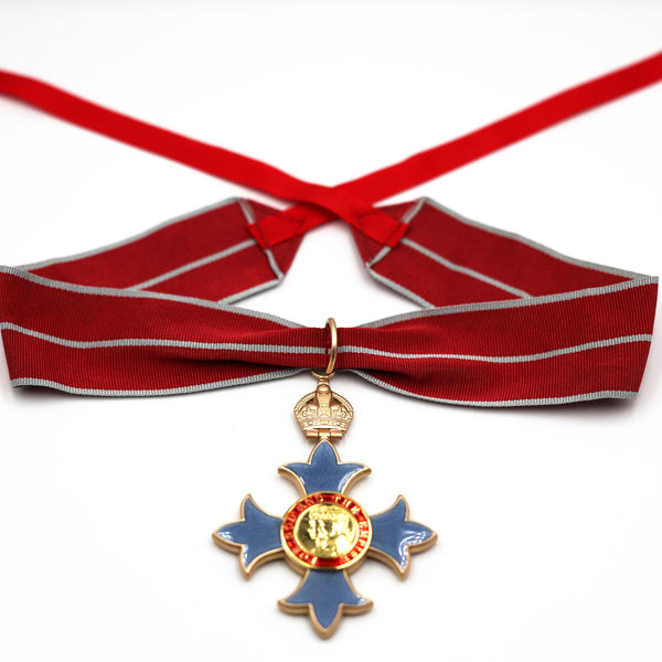 UK Order of the British Empire – CBE (Military) Neck Badge, Post-1936 Replica