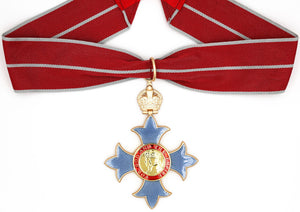 UK Order of the British Empire – CBE (Military) Neck Badge, Post-1936 Replica