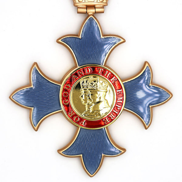 UK Order of the British Empire – CBE (Military) Neck Badge, Post-1936 Replica
