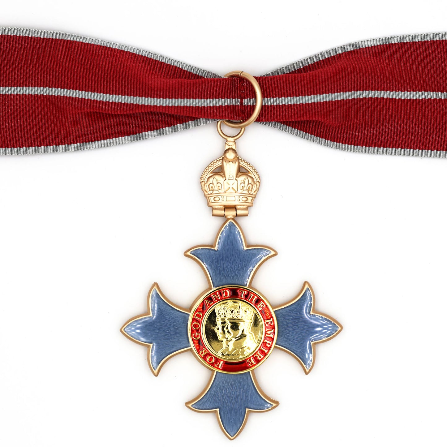 UK Order of the British Empire – CBE (Military) Neck Badge, Post-1936 Replica
