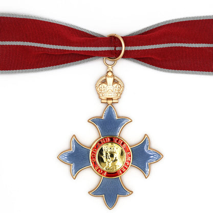 UK Order of the British Empire – CBE (Military) Neck Badge, Post-1936 Replica