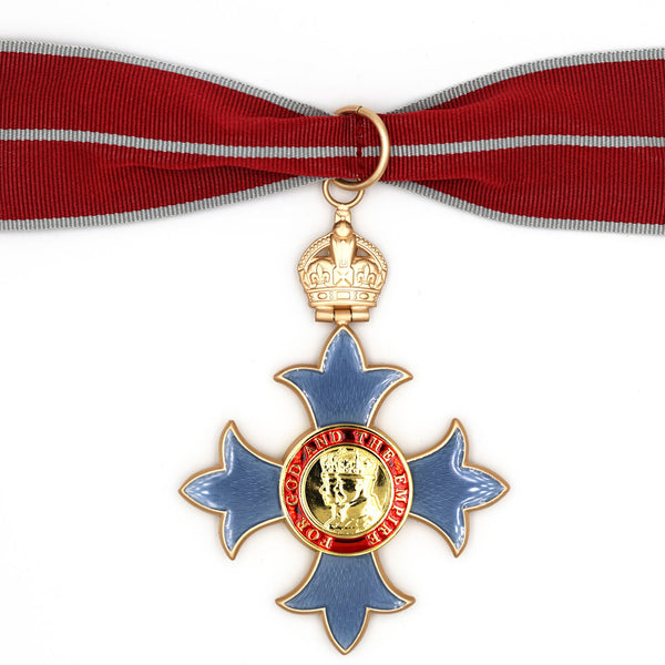UK Order of the British Empire – CBE (Military) Neck Badge, Post-1936 Replica