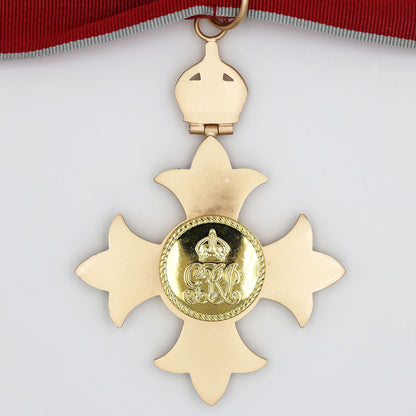 UK Order of the British Empire – CBE (Military) Neck Badge, Post-1936 Replica