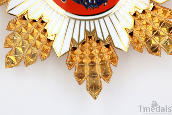 China Republic Qing Dynasty Order of the blue dragon 青龍勛章 Brest Star replica