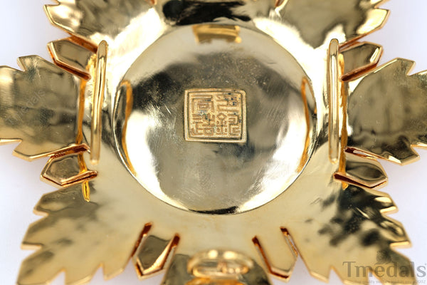 China Republic Qing Dynasty Order of the blue dragon 青龍勛章 Brest Star replica