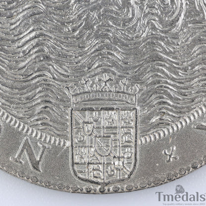 UK Elizabeth I Defeat of the Spanish Armada Medal 1588-Pure 925 Sterling Silver Replica