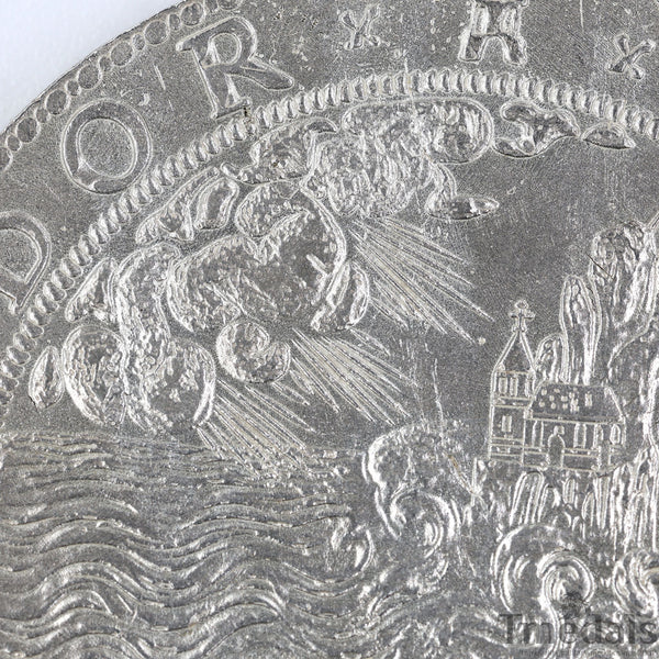 UK Elizabeth I Defeat of the Spanish Armada Medal 1588-Pure 925 Sterling Silver top Replica