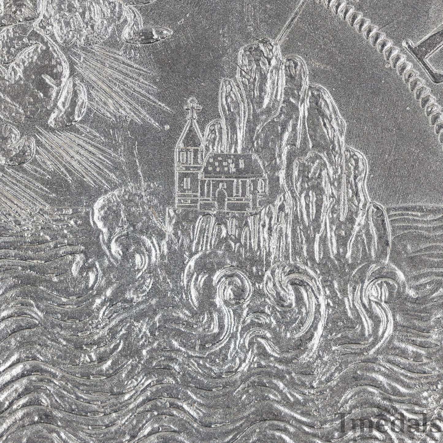 UK Elizabeth I Defeat of the Spanish Armada Medal 1588-Pure 925 Sterling Silver Replica