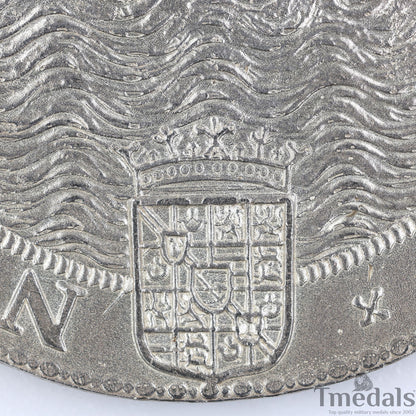UK Elizabeth I Defeat of the Spanish Armada Medal 1588-Pure 925 Sterling Silver Replica