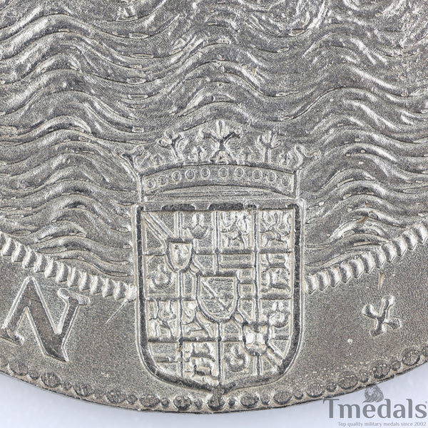 UK Elizabeth I Defeat of the Spanish Armada Medal 1588-Pure 925 Sterling Silver top Replica
