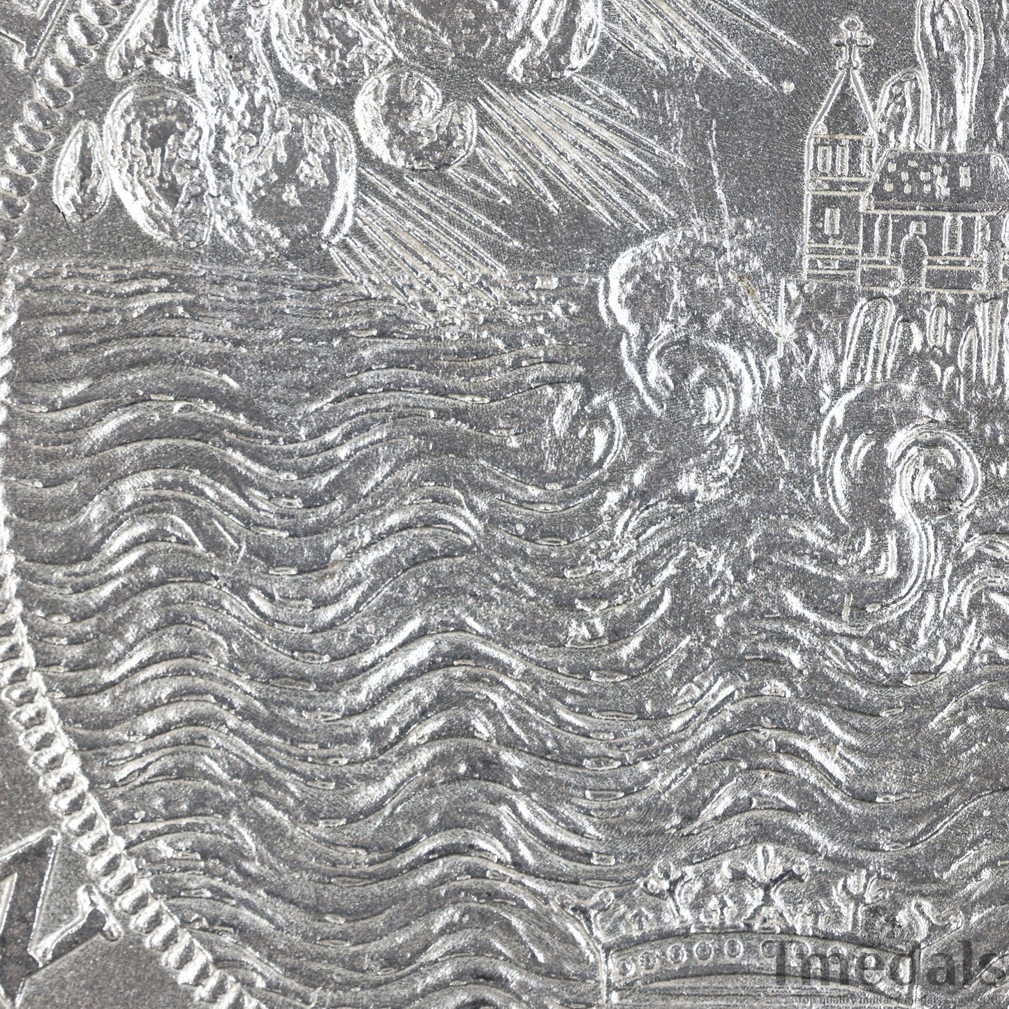 UK Elizabeth I Defeat of the Spanish Armada Medal 1588-Pure 925 Sterling Silver Replica